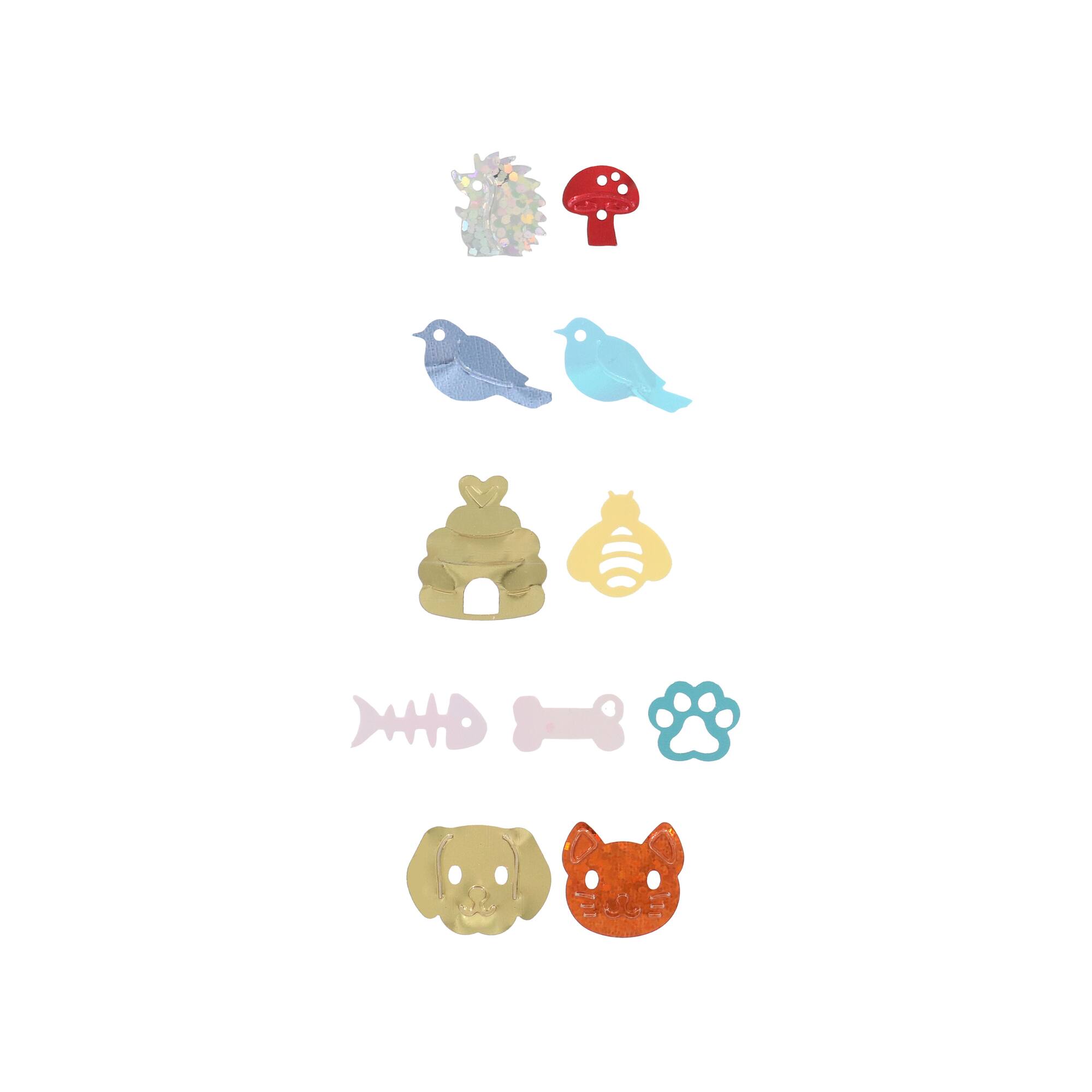 Animal Friends Shaped Confetti Pack by Creatology™